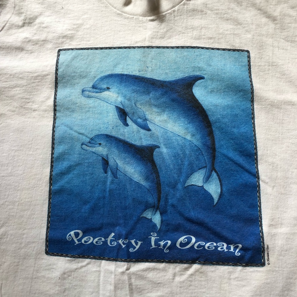 Vintage Dolphin Tee Shirt